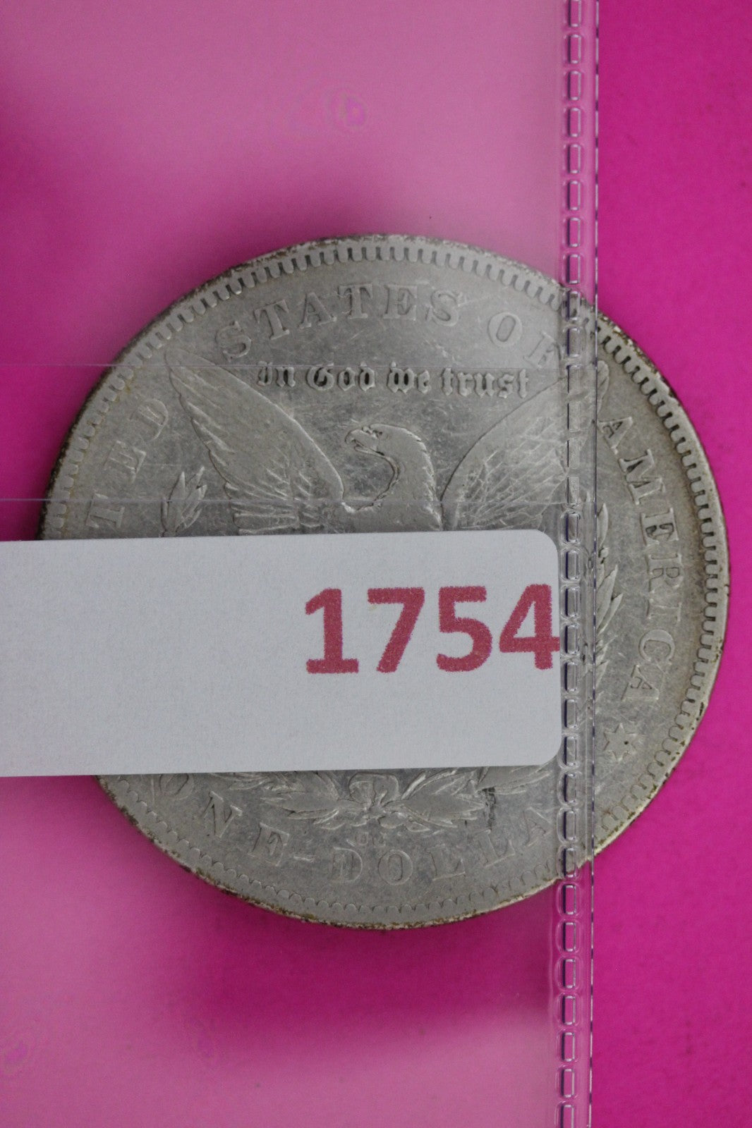 1878 CC Morgan Lady Liberty Silver Dollar Guaranteed Authentic & Genuine 1754