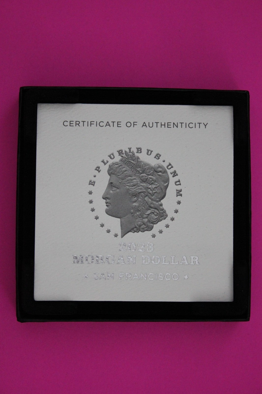 Gem Deep Cameo Proof 2023 S Morgan Silver Dollar .999 Mint Box COA 6053