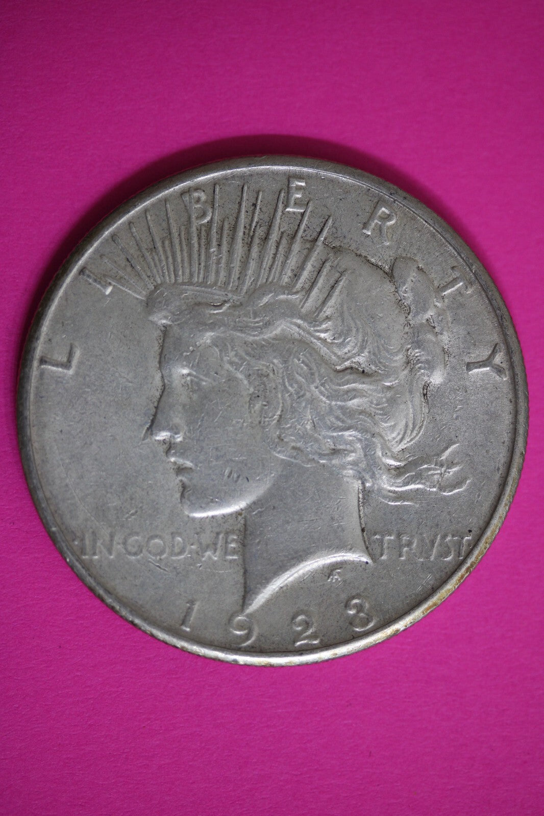 High Grade 1923 S Liberty Peace Silver Dollar Exact Coin In Pics Lots Luster 85