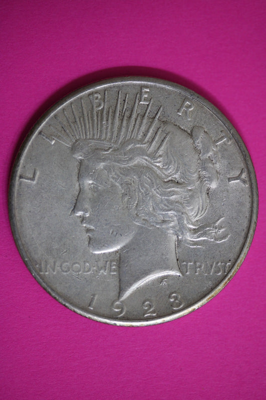 High Grade 1923 S Liberty Peace Silver Dollar Exact Coin In Pics Lots Luster 85