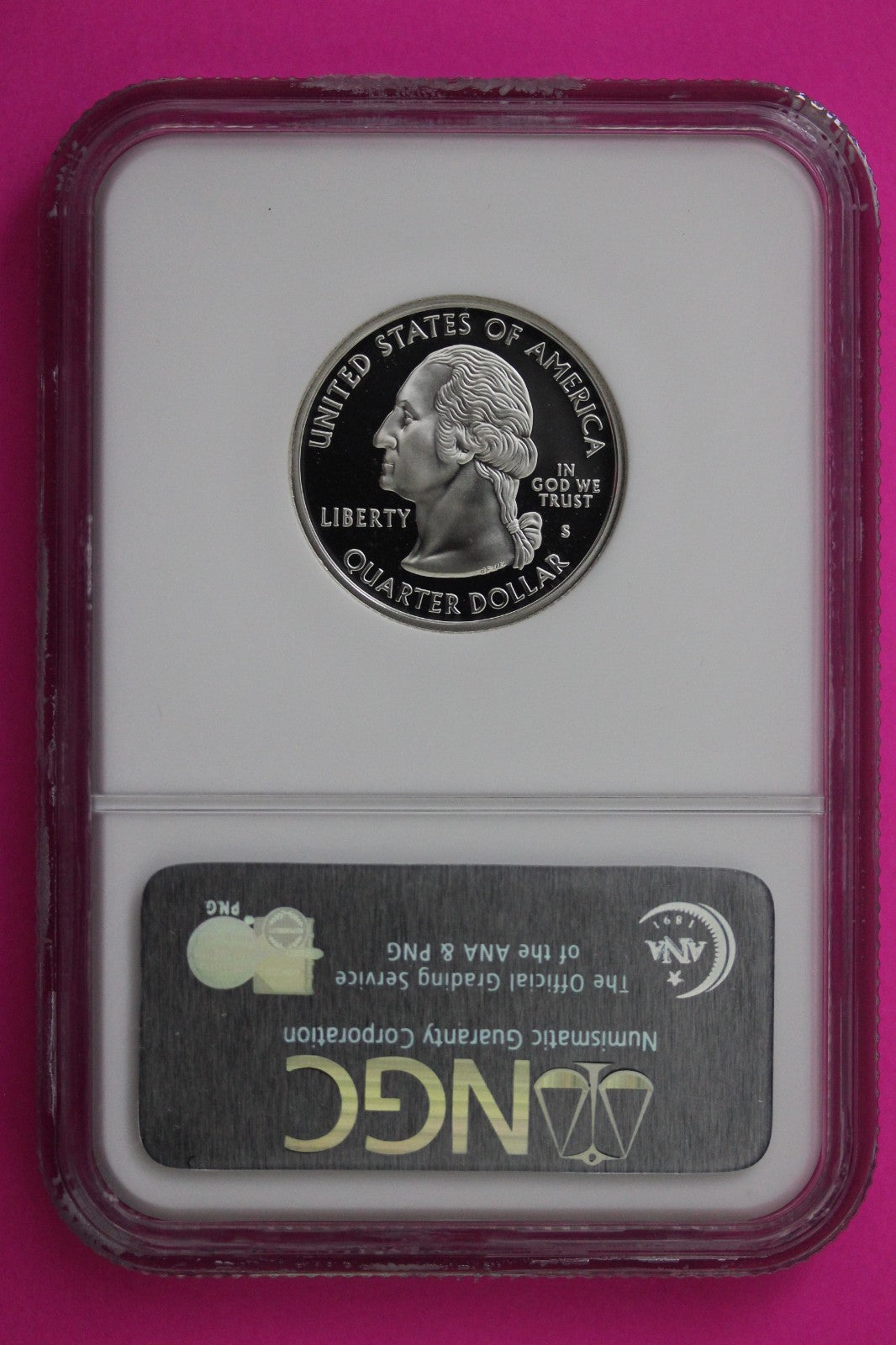 2006 S PF 70 Nebraska Silver State Quarter NGC Certified Authentic Slab 387
