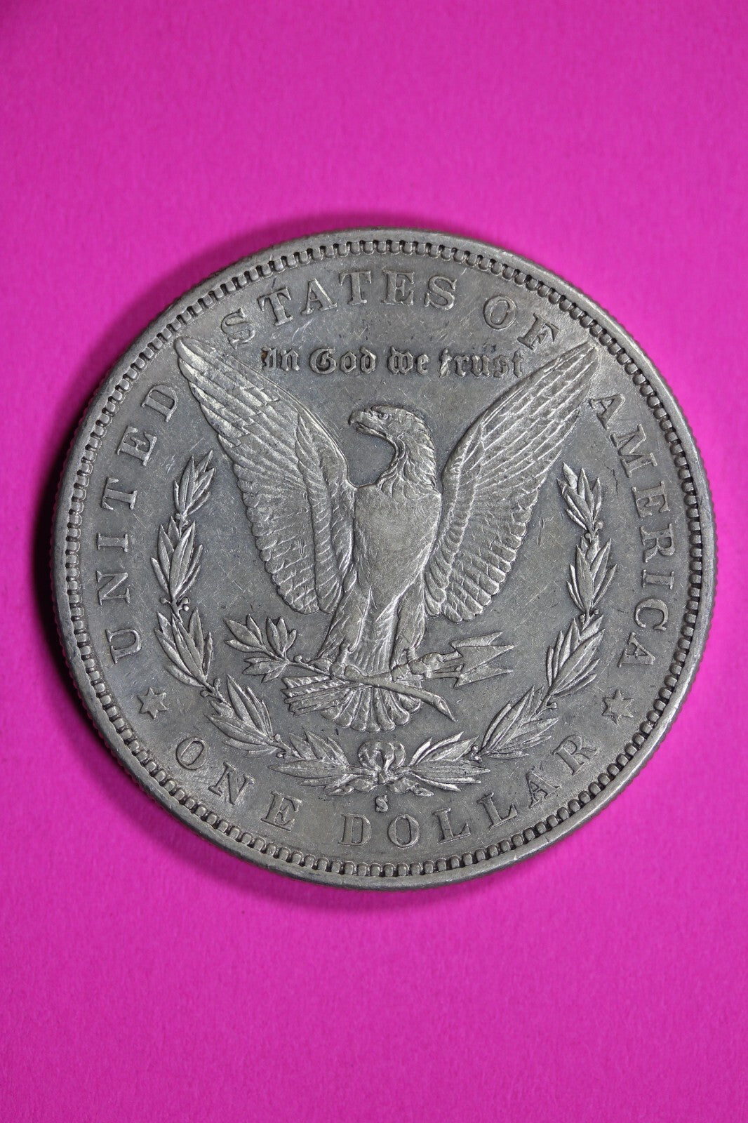 High Grade 1884 S Morgan Liberty Silver Dollar Key Date Coin San Francisco 27