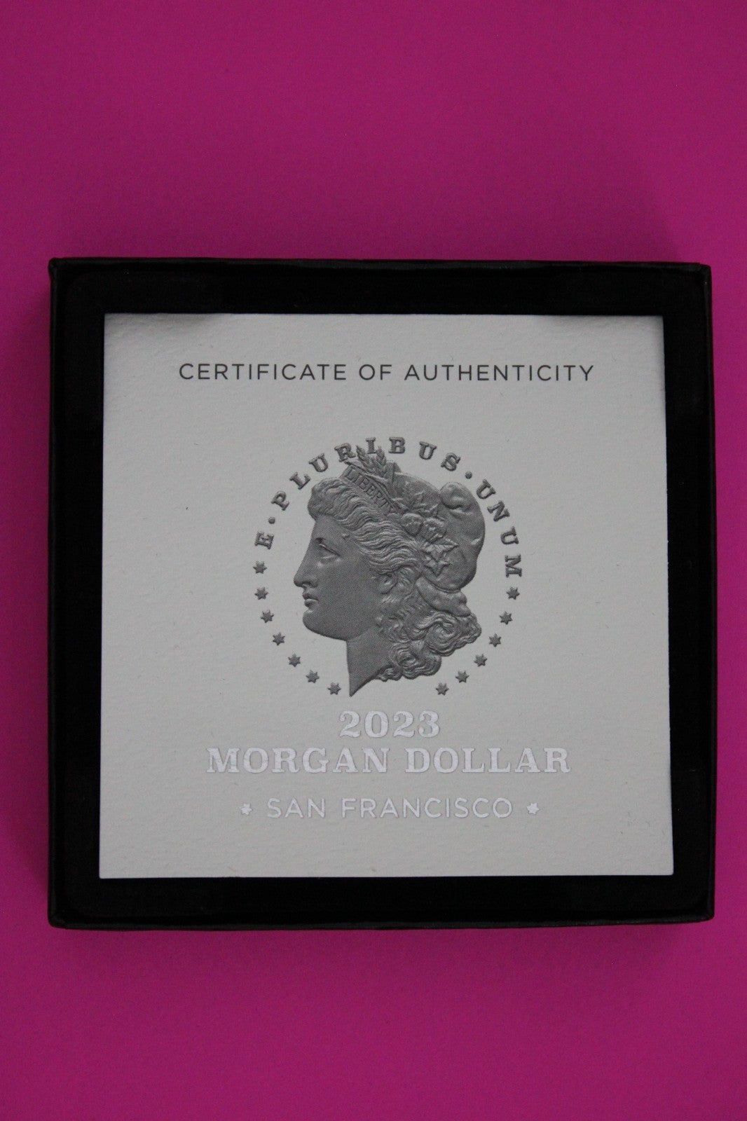 Gem Deep Cameo Proof 2023 S Morgan Silver Dollar .999 Mint Box COA 6058