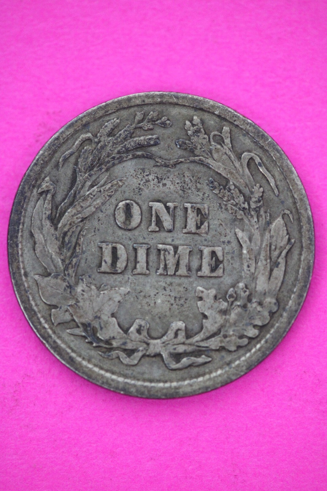 1907 P Barber Liberty Dime Scarce Semi Key Date Coin Philadelphia Mint 137