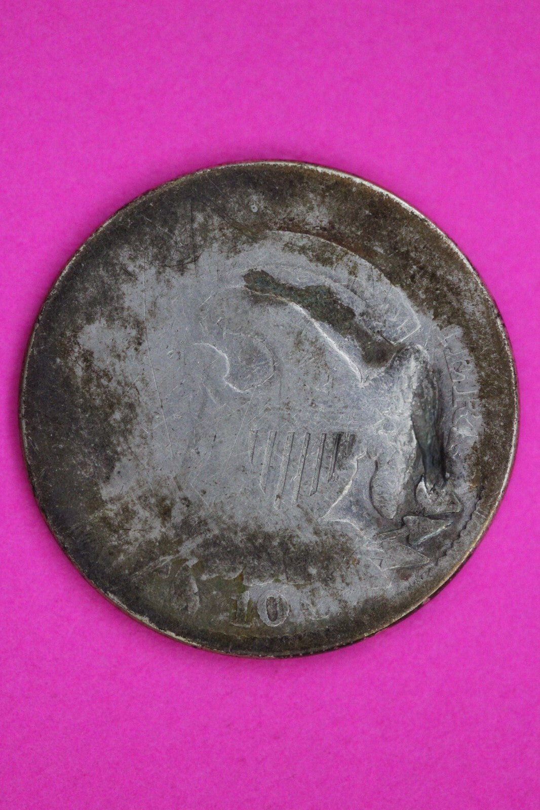 1833 Bust Capped Dime Lady Liberty Silver Coin Guaranteed Authentic Genuine 1370