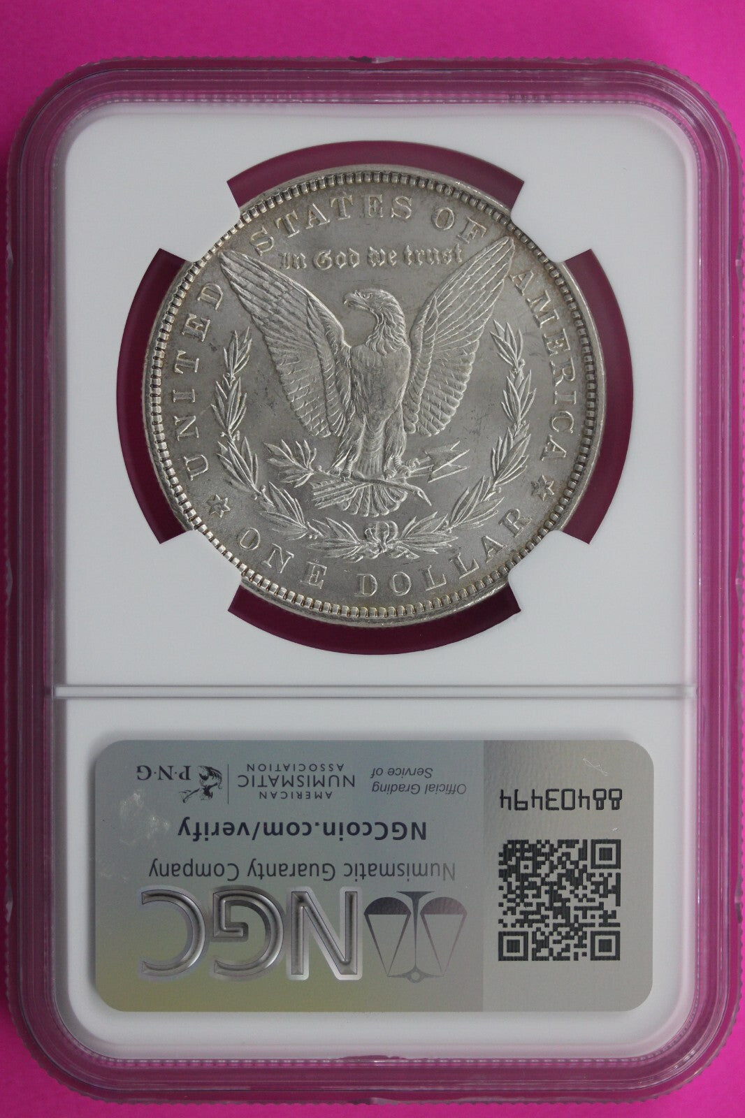 1885 P MS 64 Liberty Morgan Silver Dollar NGC Certified Graded Authentic 687