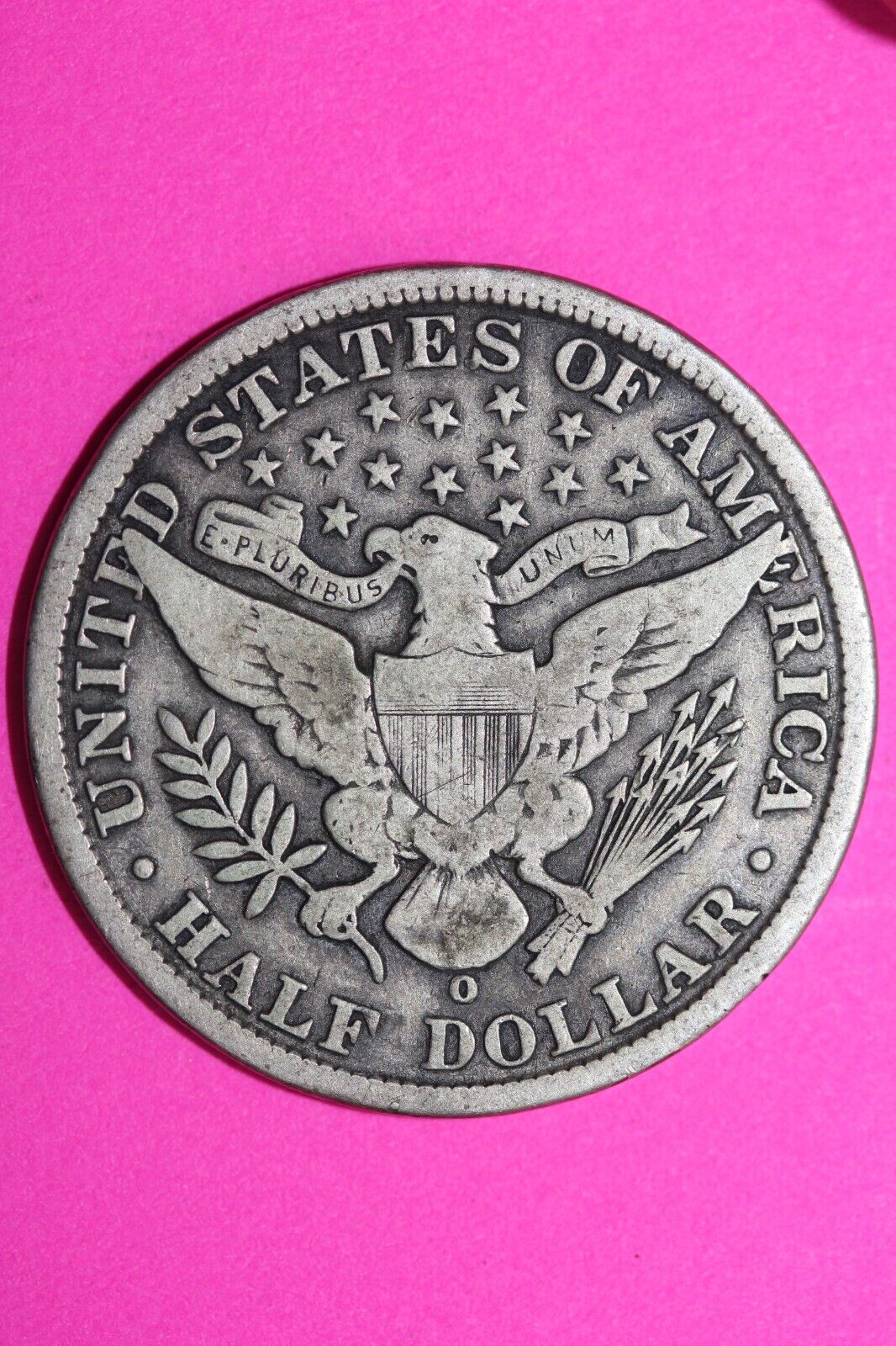 1906 O Barber Liberty Half Dollar Silver Semi Key Date Coin New Orleans Mint 52