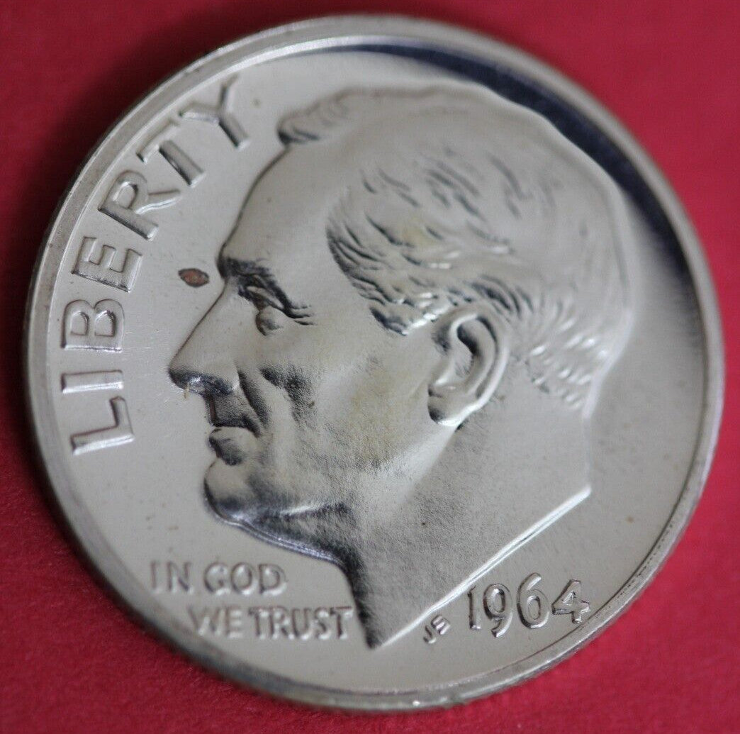 1964 Silver Proof Roosevelt Dime Exact Coin Shown  123