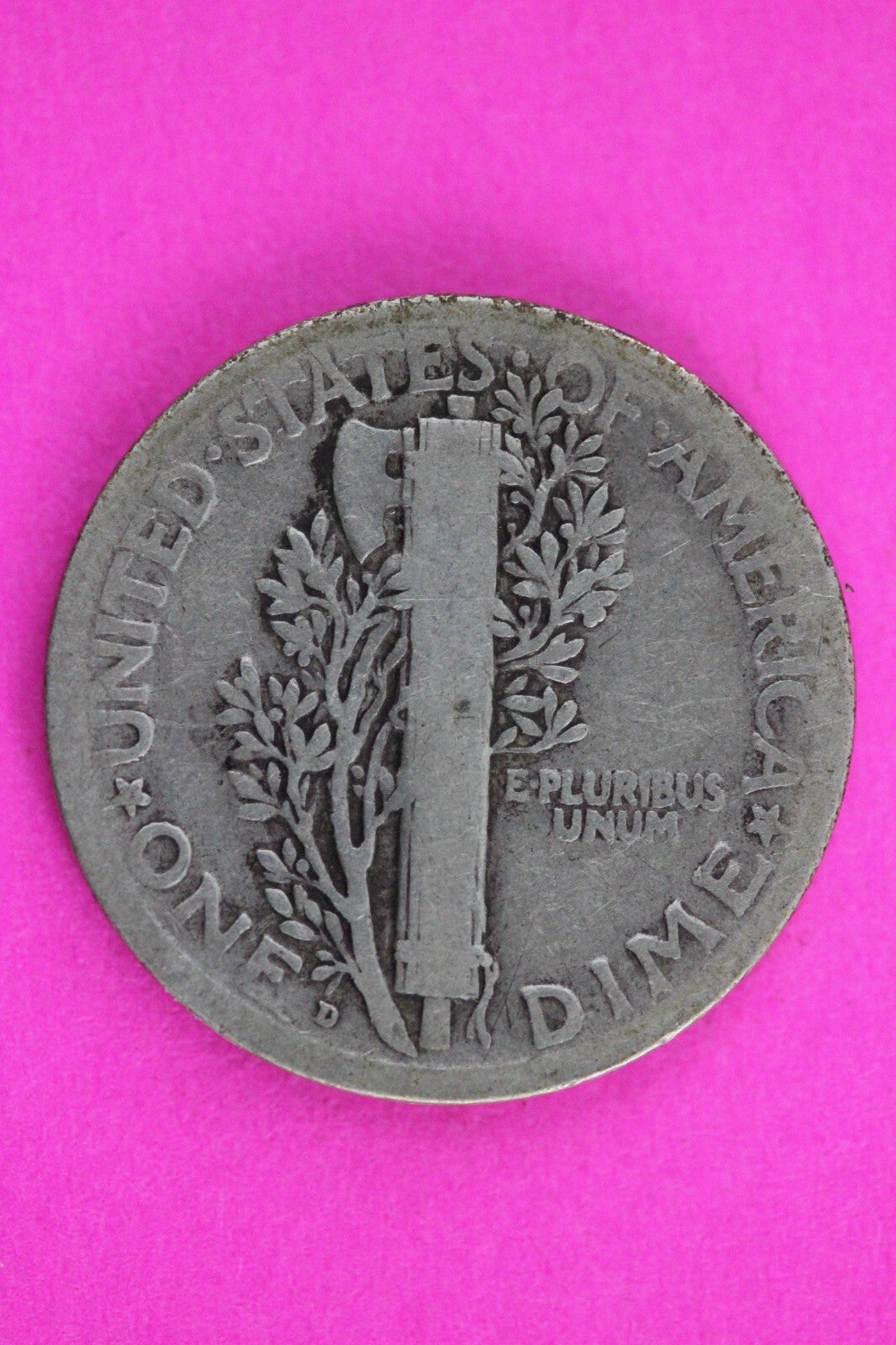 Key Date 1921 D Mercury Winged Liberty Dime Silver You Get Same Coin In Pics 35