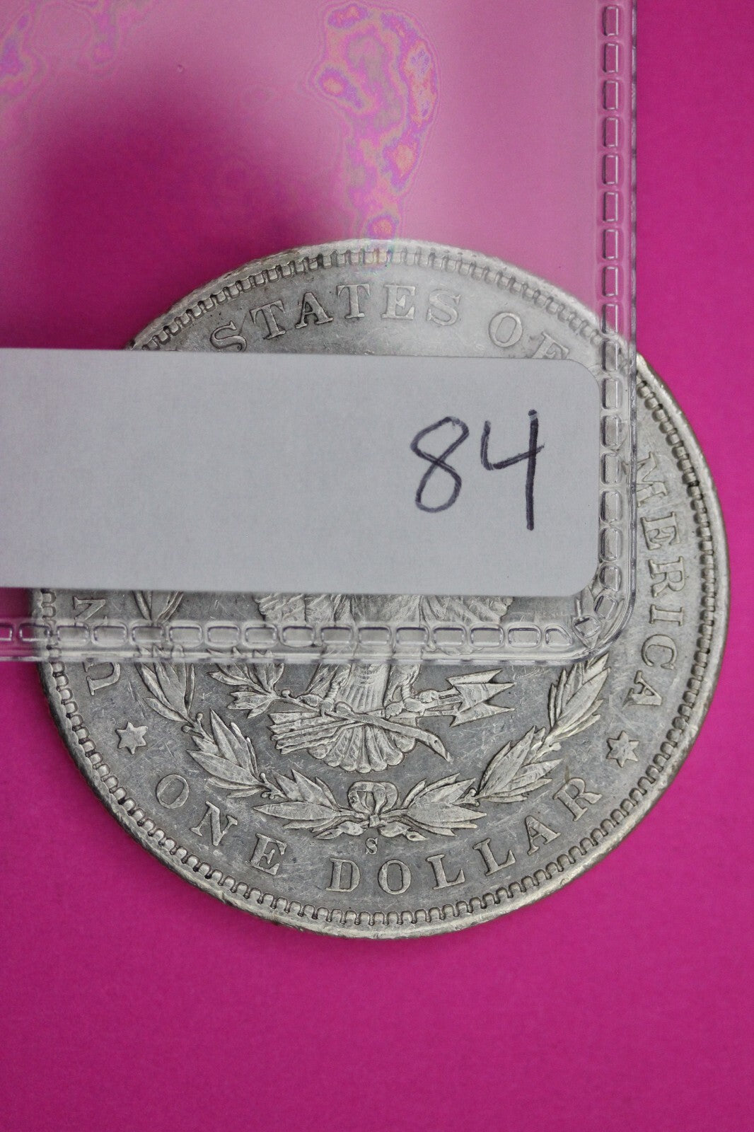 1898 S Morgan Lady Liberty Silver Dollar Higher Grade Semi Key Date Coin 84