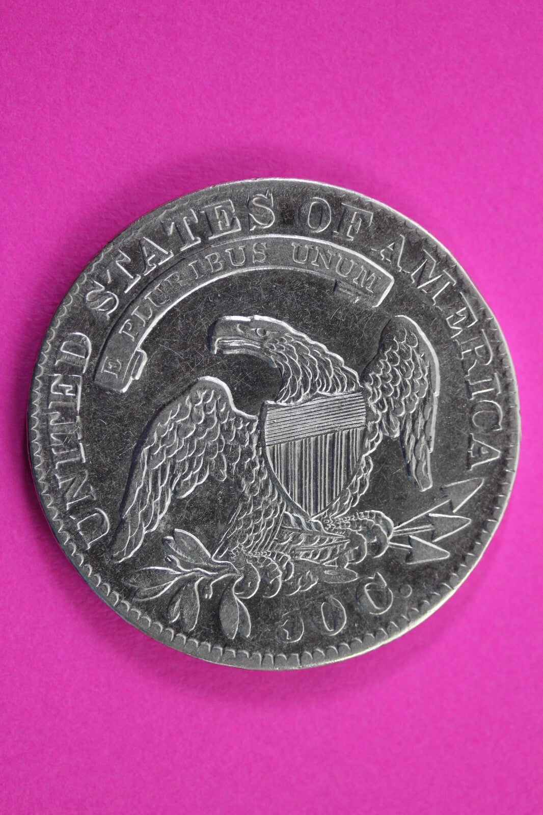 Hi Grade 1833 Capped Bust Half Dollar Exact Coin In Pics Silver Semi Key Date 39