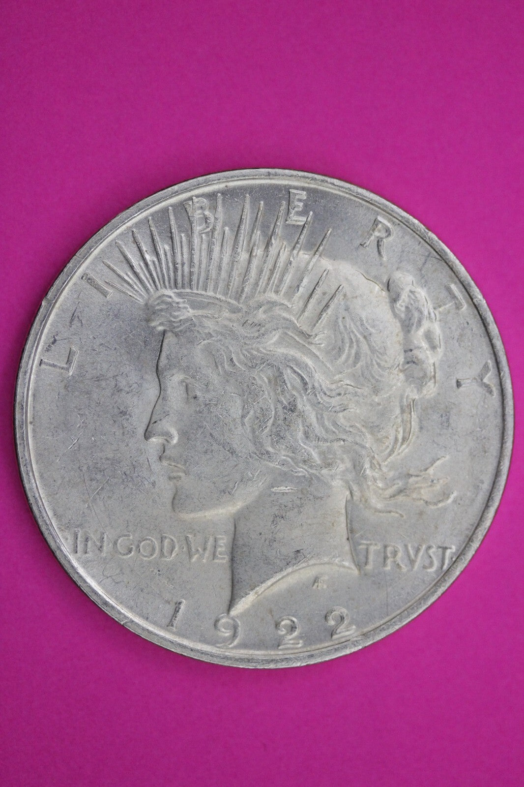 High Grade 1922 D Liberty Peace Silver Dollar Denver Mint Very Nice Luster 76