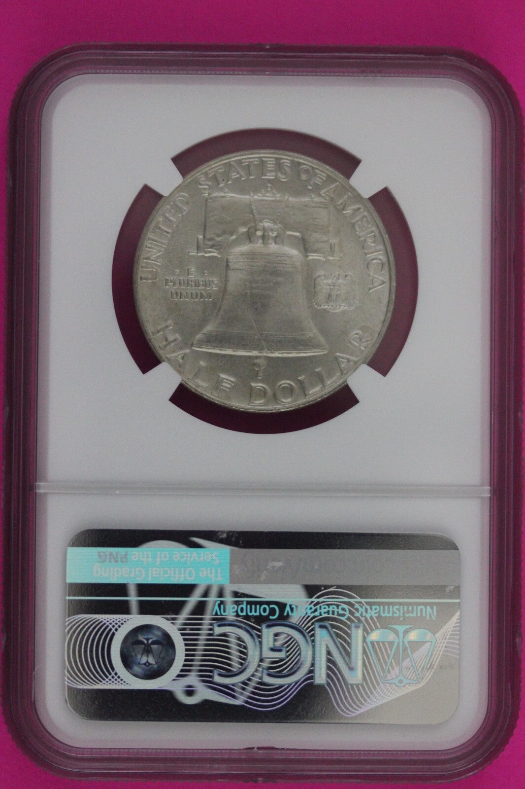 Full Bell Lines 1954 D MS 65 FBL Ben Franklin Half Dollar Silver Coin NGC 790