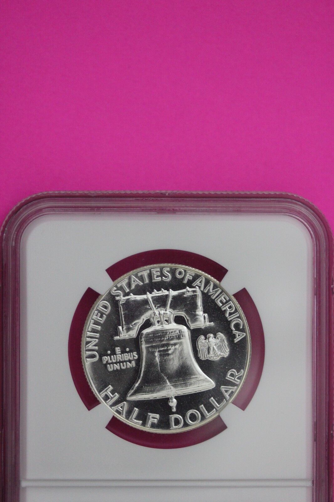 1962 PF 67 Ben Franklin Silver Proof Half Dollar NGC Graded Certified Slab 823
