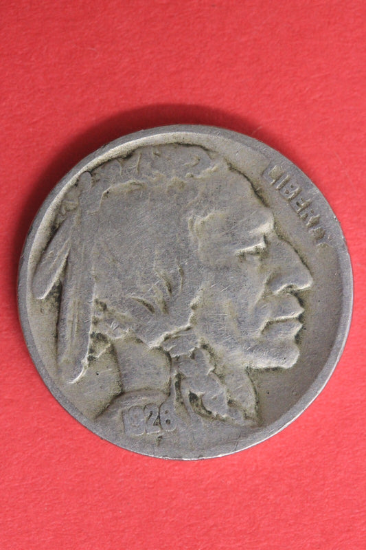 1926 P Buffalo Indian Nickel Exact Coin Pictured Fast Flat Rate Shipping OCE 32