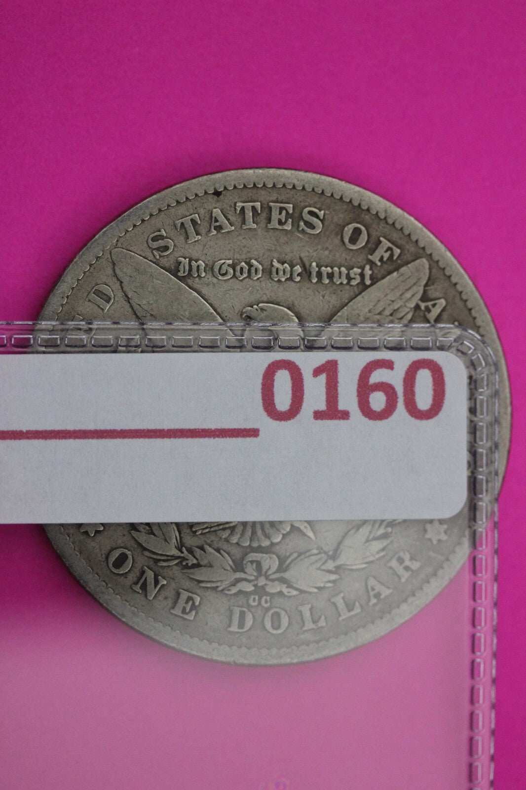 1878 CC Morgan Lady Liberty Carson City Mint Rare Key Date Silver Dollar 0160N