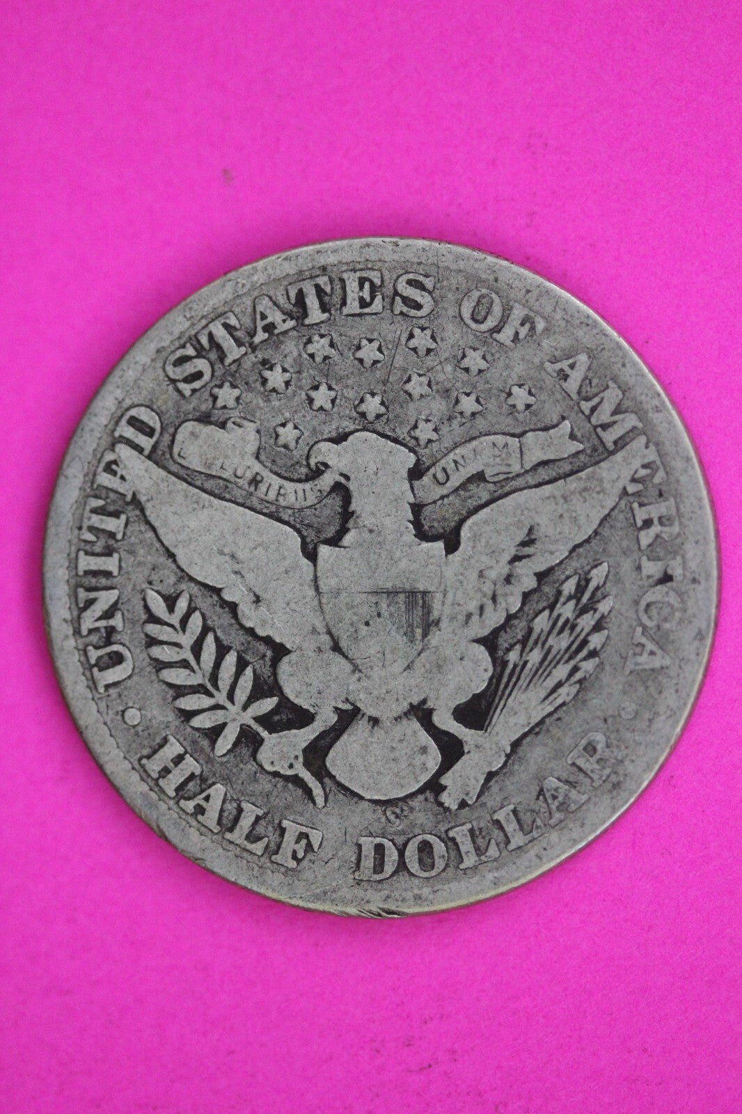 1909 Inverted S Barber Liberty Half Dollar Silver Coin Guaranteed Authentic 1483