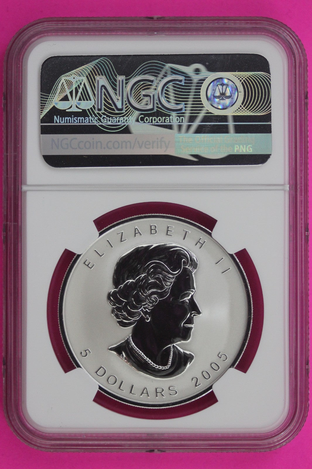 2005 SP 69 Canada V.E. Day Privy Maple Leaf $5 NGC Certified Graded Slab 1303