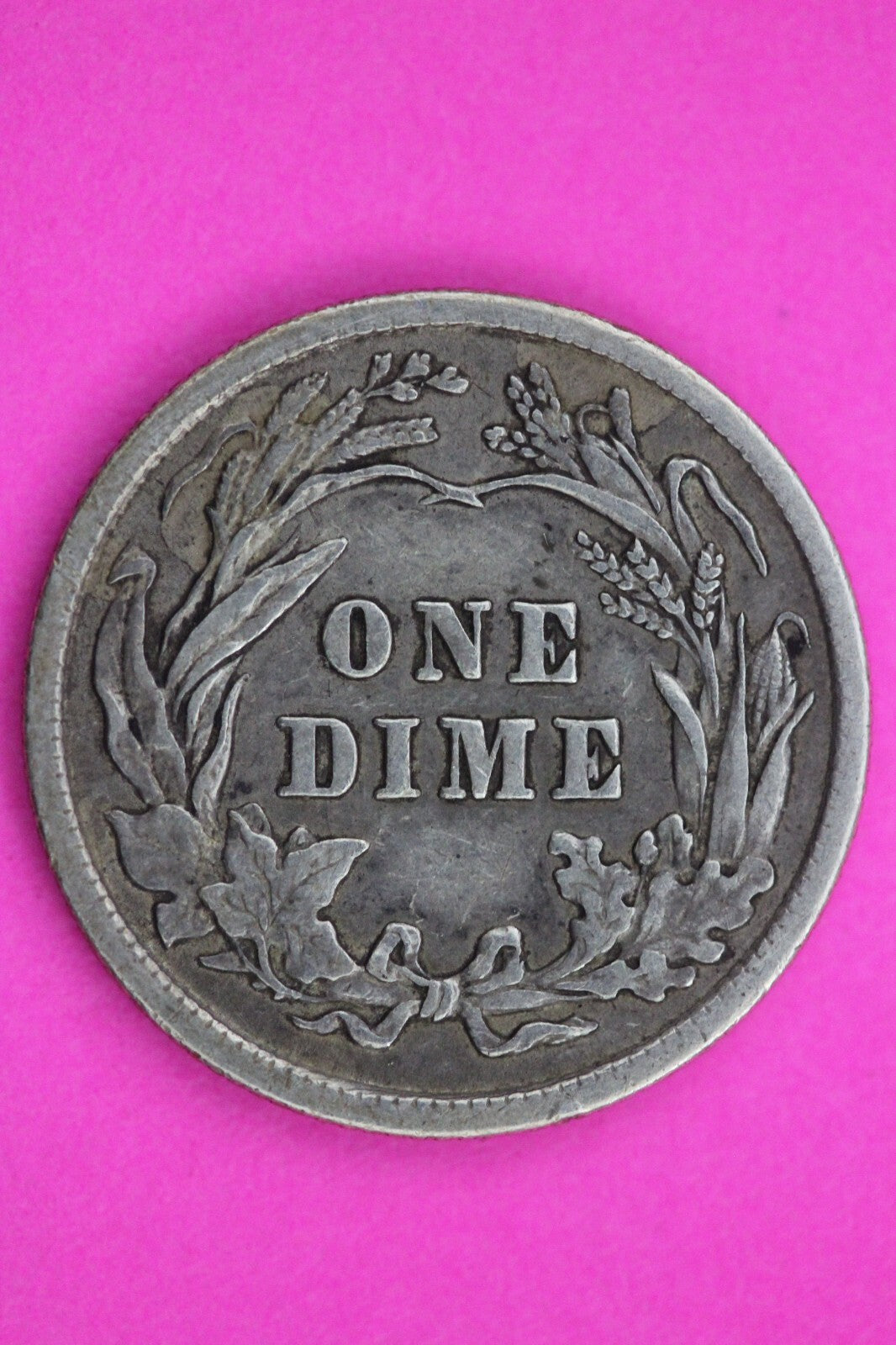 High Grade 1910 P Barber Liberty Dime Semi Key Date Silver Coin Philadelphia 09