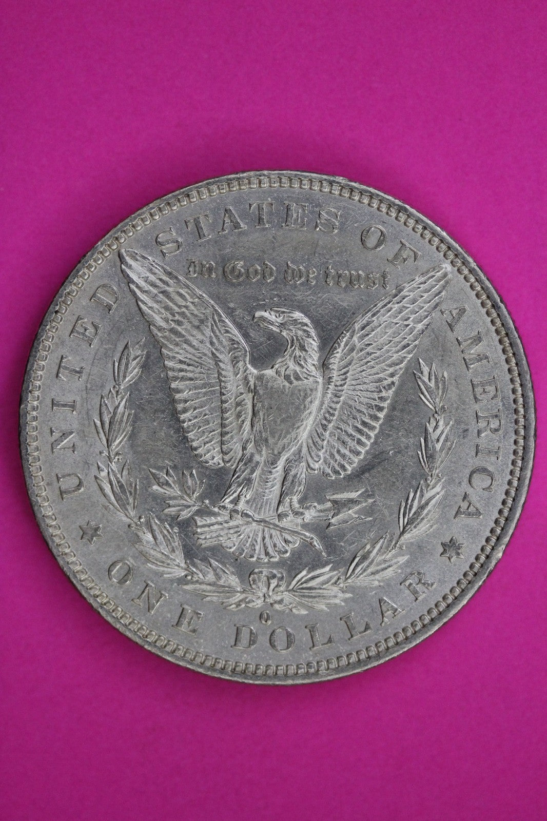 High Grade 1880 O Morgan Liberty Silver Dollar Guaranteed Authentic Coin 1808