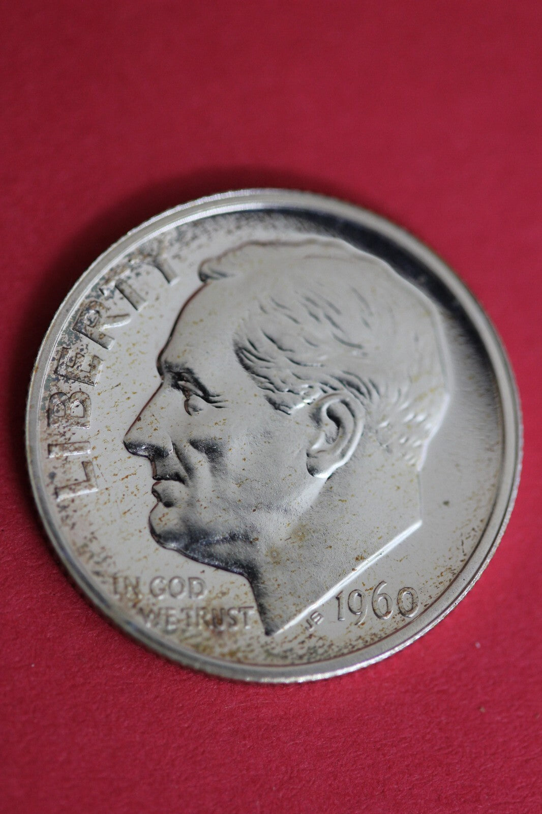 1960 Silver Proof Roosevelt Dime Exact Coin Shown 121