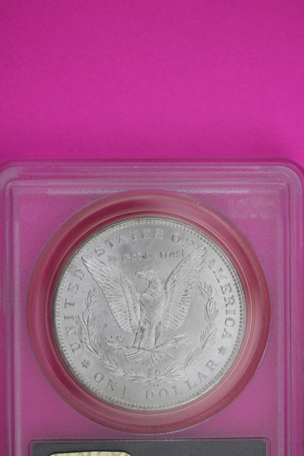 1898 O MS 62 Liberty Morgan Silver Dollar PCGS Certified Authentic Slab 1151