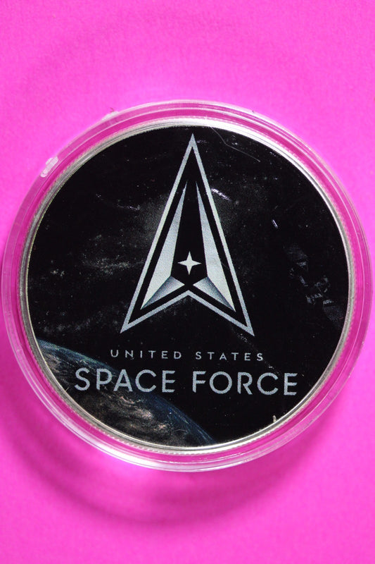 2020 United States Space Force Silver Eagle Coin 1 OZ .999 Fine Capsule C190