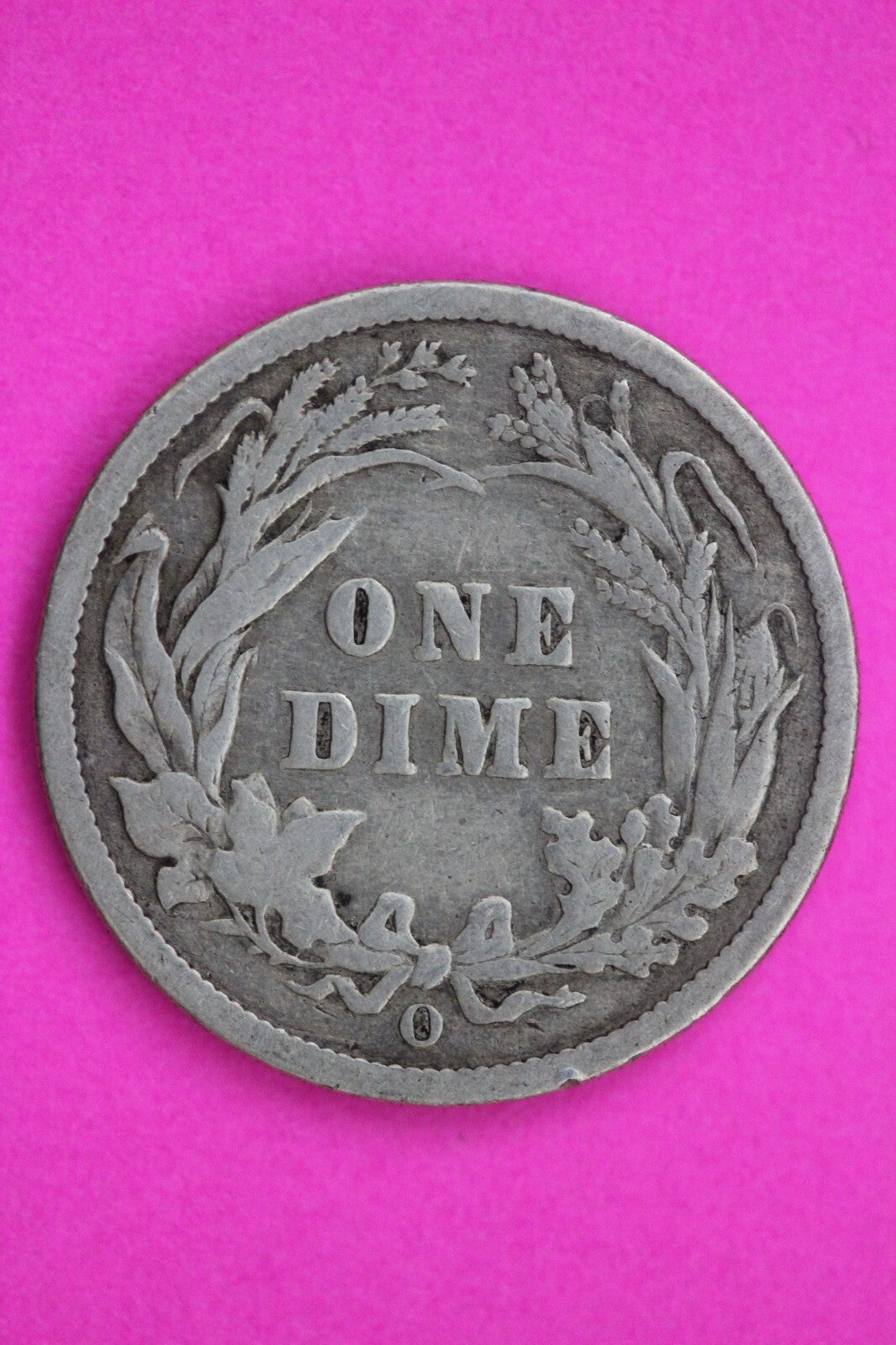 1897 O Barber Liberty Dime Silver Coin Semi Key Date Guaranteed Authentic 1286