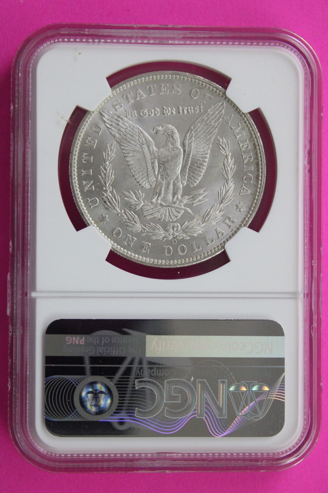 1904 O MS 63 Liberty Morgan Silver Dollar NGC Certified Graded Authentic 862