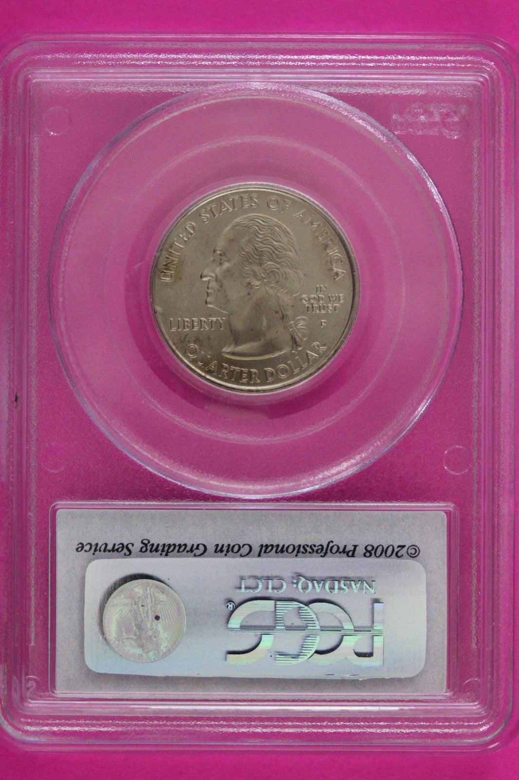 2007 P MS 68 Washington Satin State Quarter PCGS Certified Graded Authentic 173