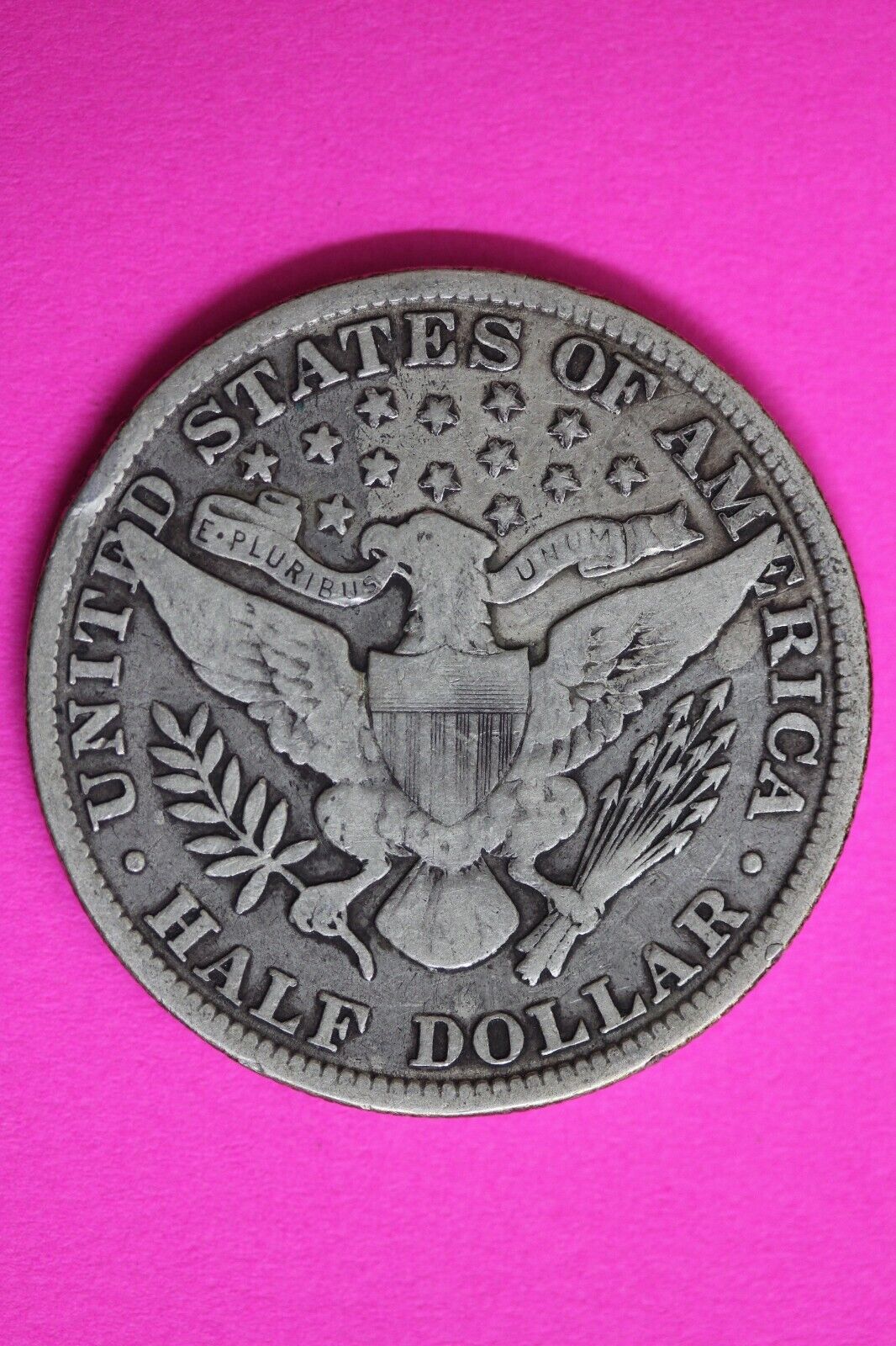 1909 P Barber Liberty Half Dollar Silver Semi Key Date Coin Philadelphia Mint 50