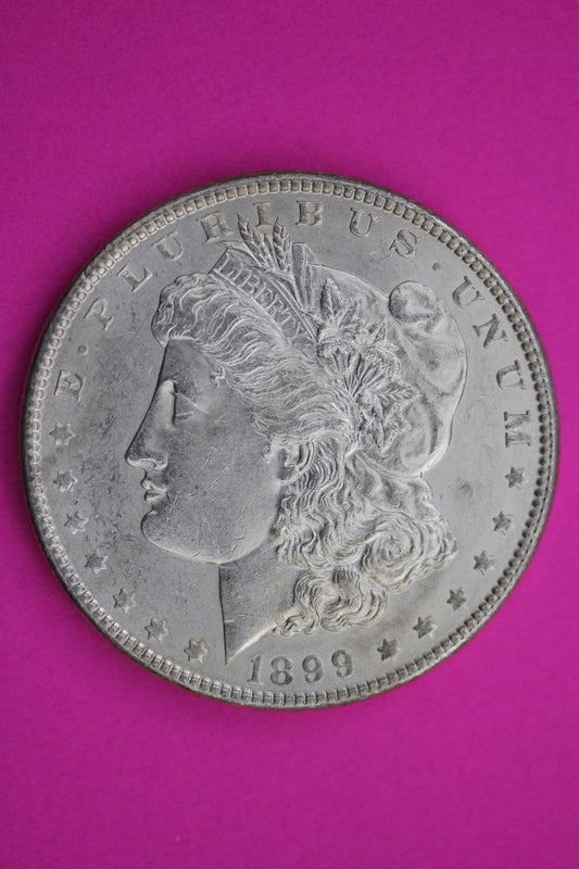 1899 P Morgan Silver Dollar Coin Guaranteed Authentic U.S.A American Seller 1972