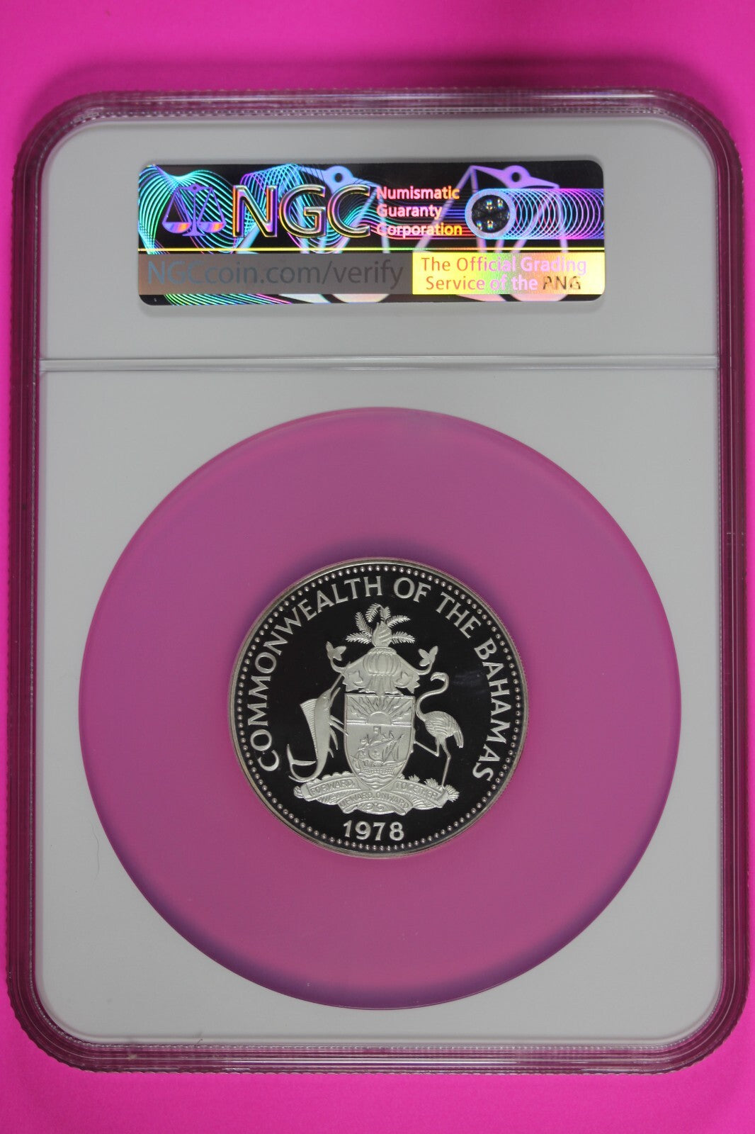 Top Pop Finest Known 1978 PF 69 Bahamas Milo Butler Proof Silver $10 NGC 7031