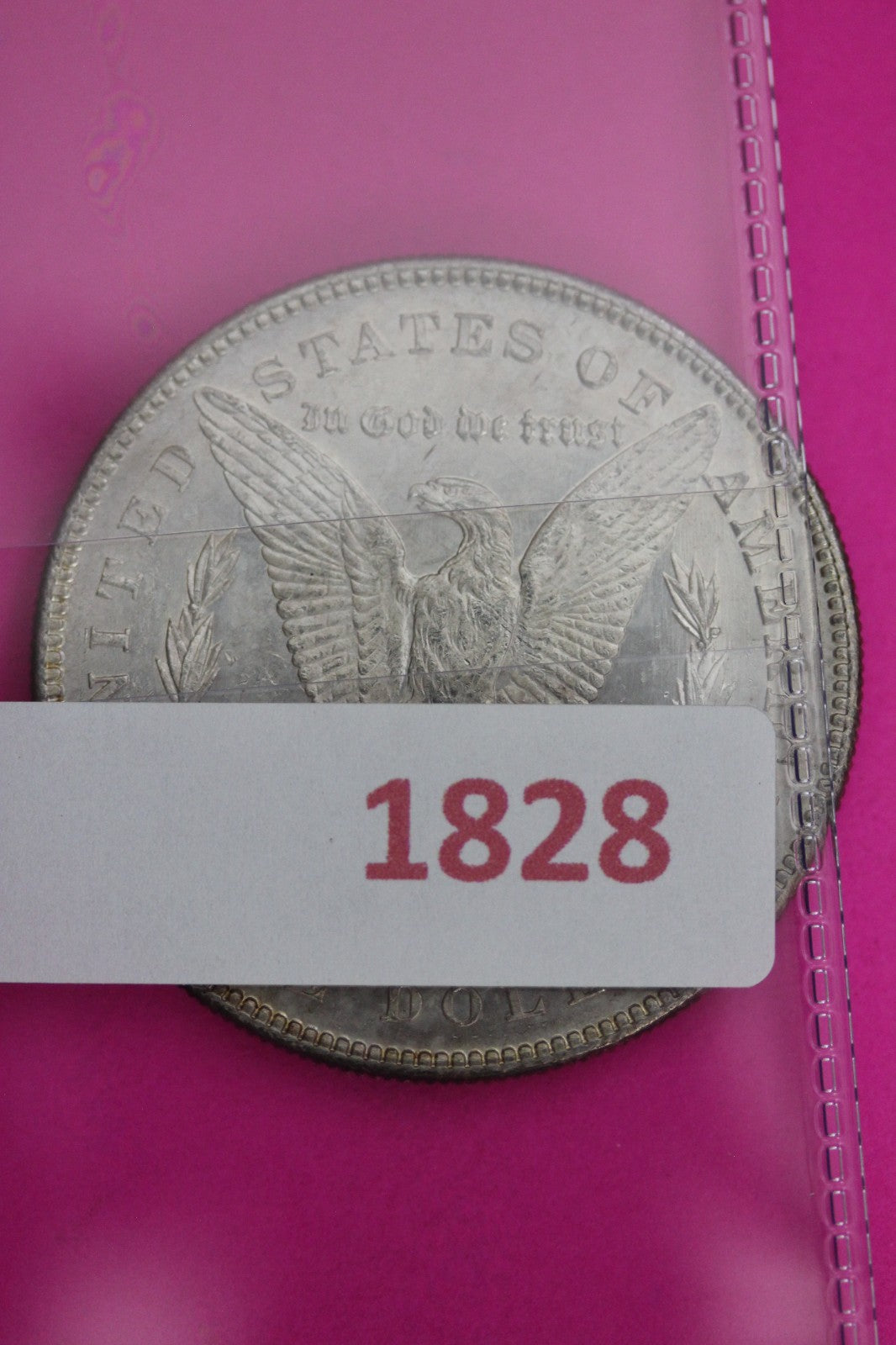 High Grade 1878 S Morgan Liberty Silver Dollar Guaranteed Authentic Coin 1828