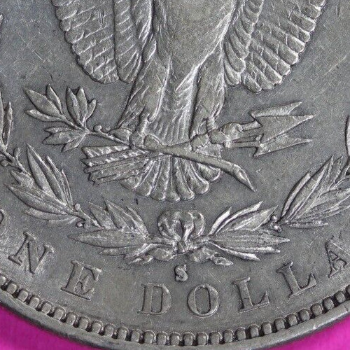 High Grade 1884 S Morgan Liberty Silver Dollar Key Date Coin San Francisco 27