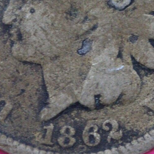 1862 Copper Nickel Indian Head Cent Penny Exact Early Type Coin Pictured 184
