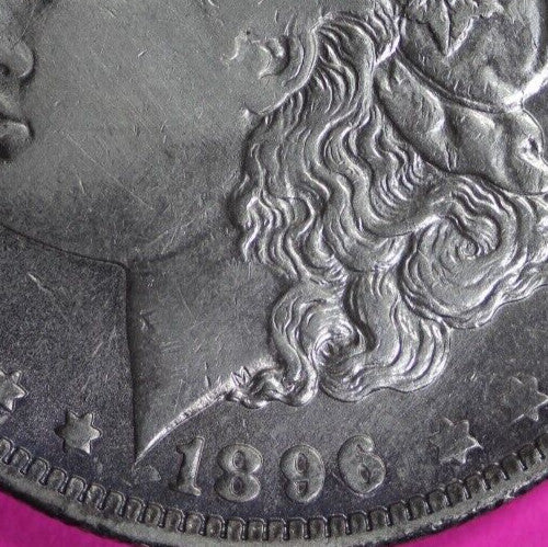 High Grade 1896 O Morgan Liberty Silver Dollar Key Date Coin New Orleans 218