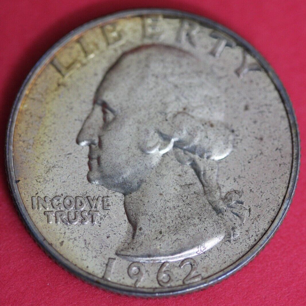 Toned 1962 Proof George Washington Quarter Exact Coin Shown 31