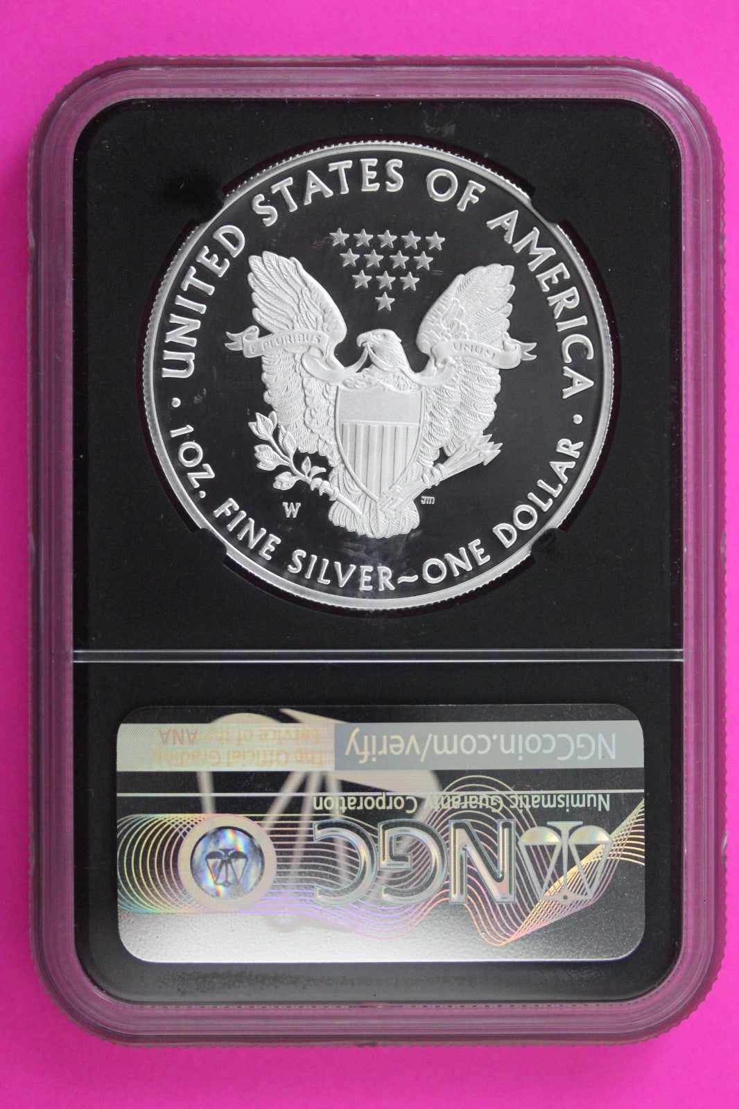 2021 W T1 PF 70 Silver Eagle NGC Mercanti Sig Certified Graded Authentic 349