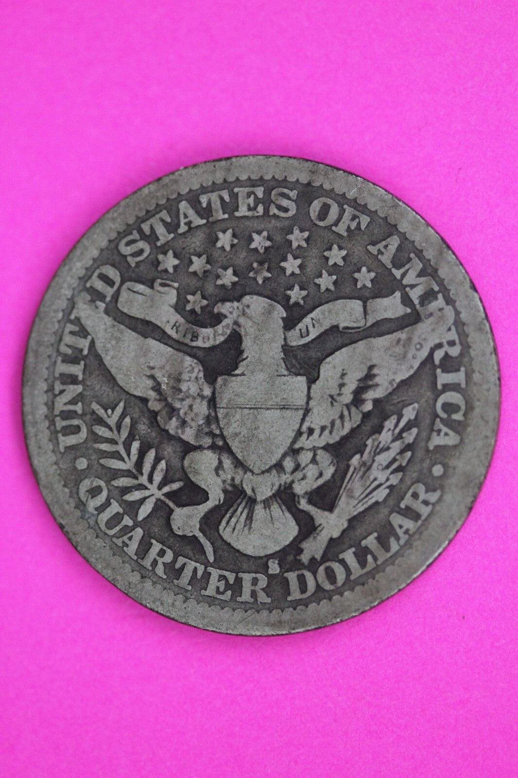 1912 S Barber Liberty Silver Quarter Guaranteed Authentic & Genuine Coin 1467