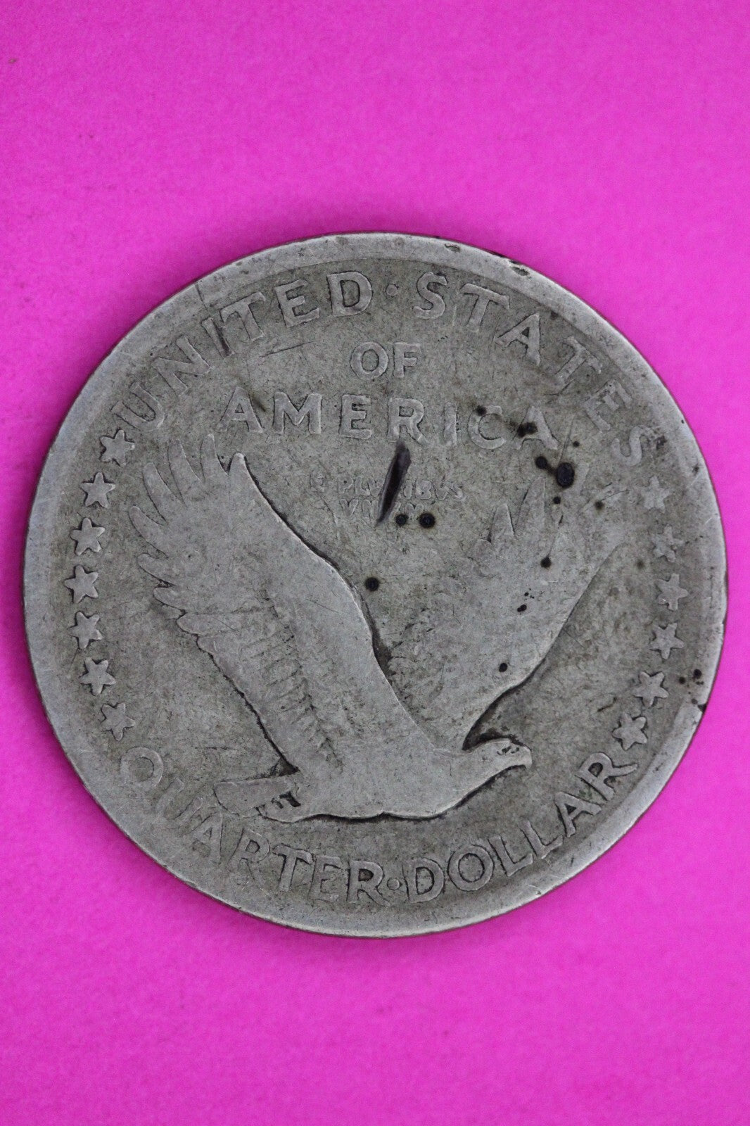 1917 P Type 1 Standing Liberty Silver Quarter Guaranteed Authentic Genuine 1223