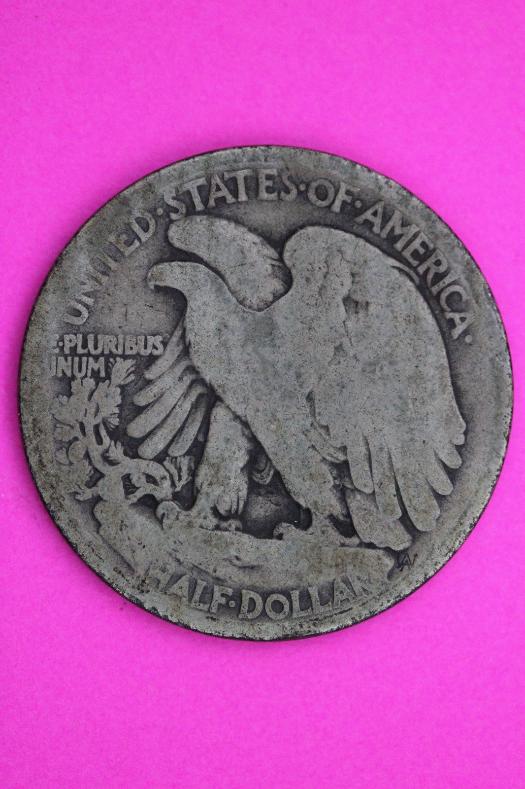 1916 D Walking Liberty Silver Half Dollar Guaranteed Authentic Genuine Coin 2315