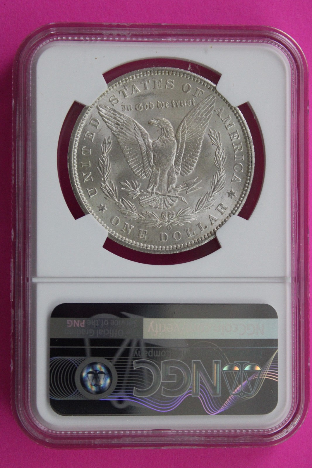 1899 O MS 63 Liberty Morgan Silver Dollar NGC Certified Graded Authentic 843