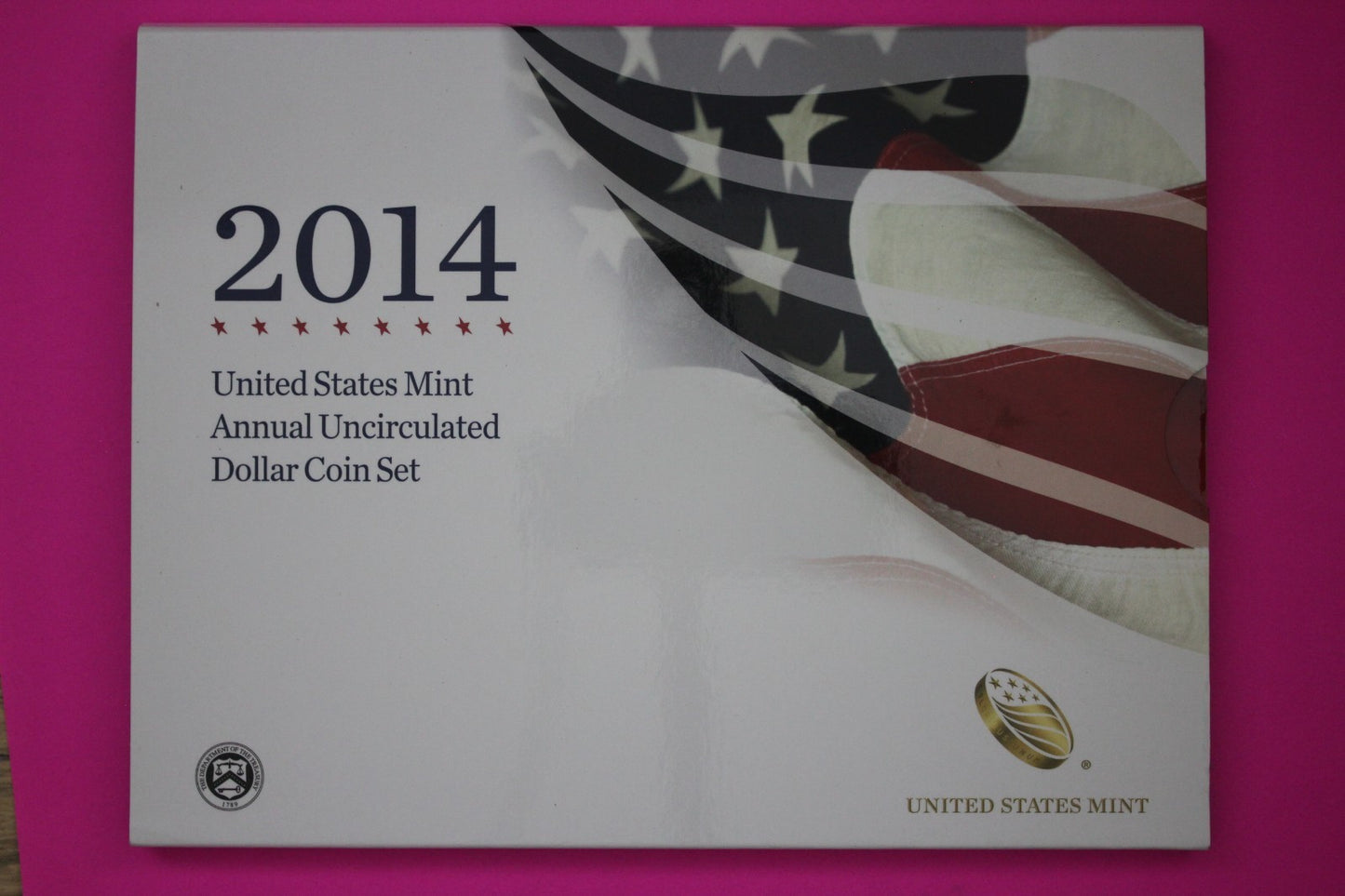 Gem 2014 Brilliant Uncirculated 6 Dollars U.S. Mint Set Silver Eagle COA 9067