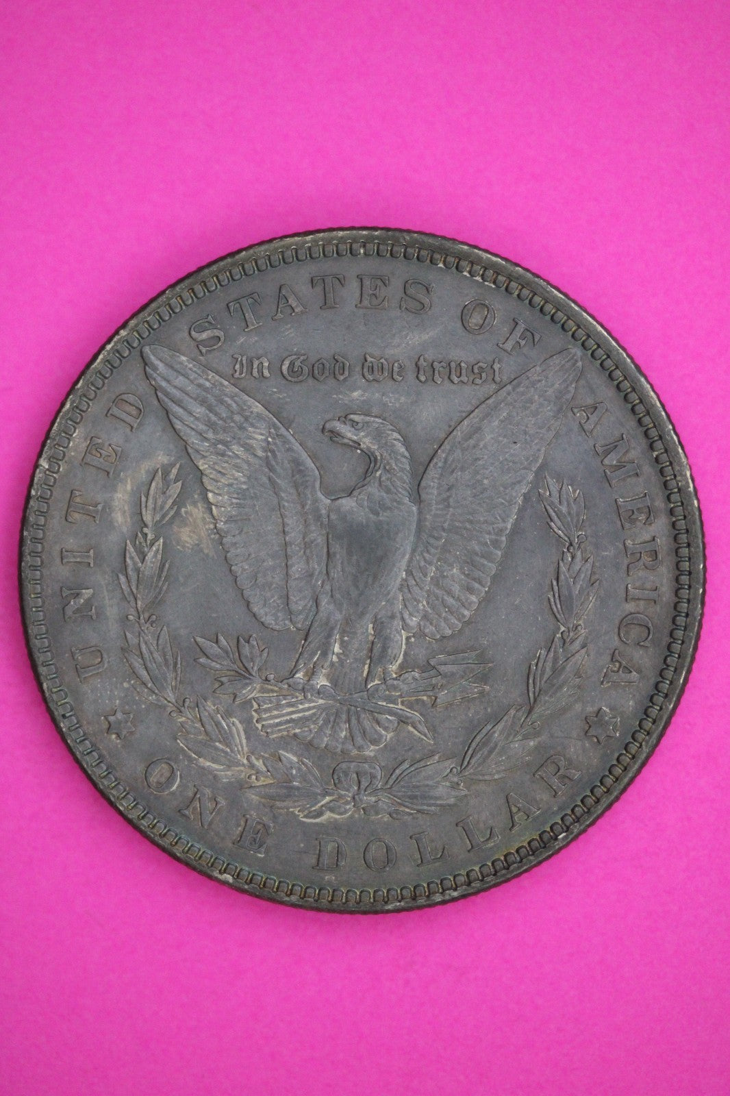 1893 P Morgan Liberty Silver Dollar Guaranteed Authentic & Genuine Coin 2588