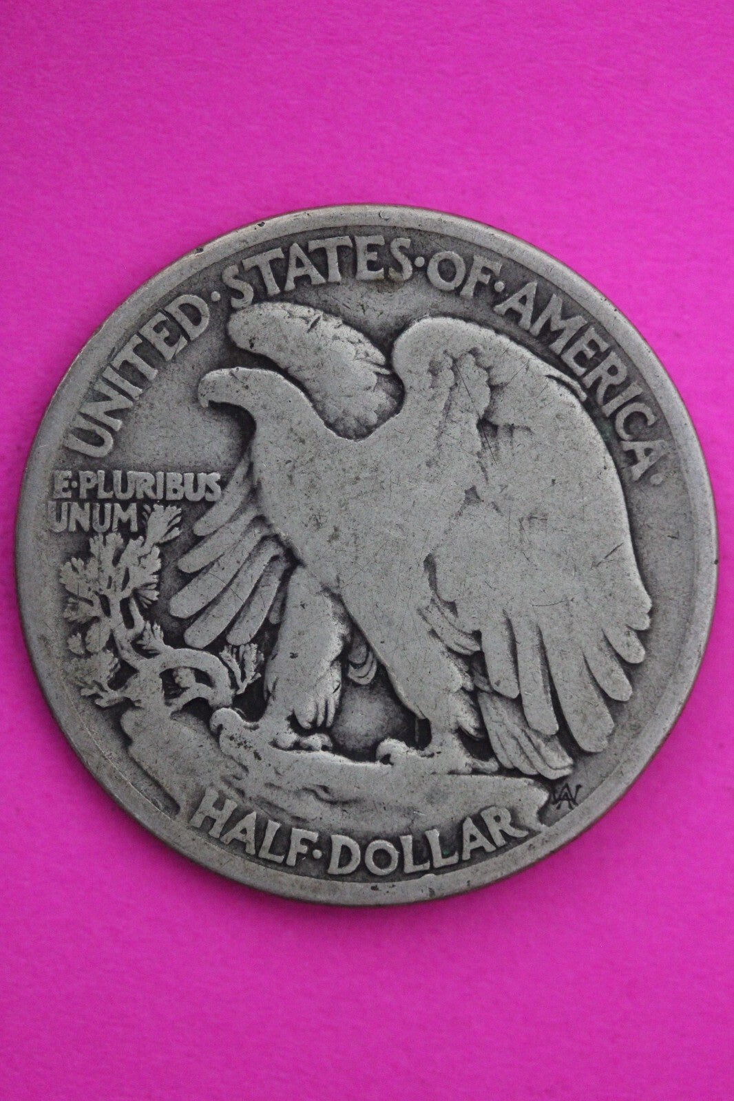 1919 P Walking Liberty Walker Half Dollar Coin Semi Key Date Coin Genuine 0433N