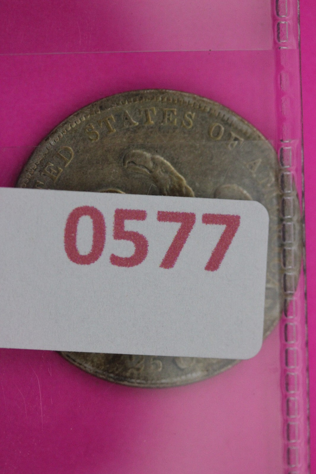 1836 Bust Cap Quarter Lady Liberty Rare Silver Key Date Coin Authentic 0577N