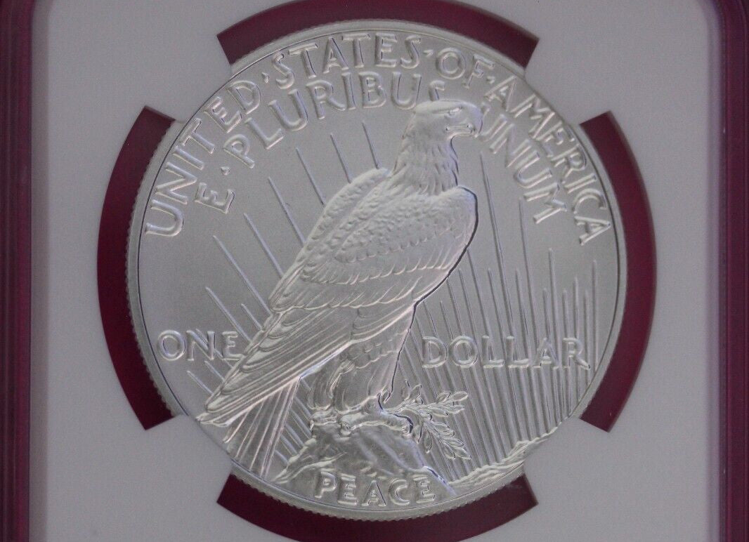 2023 MS 69 Peace Silver Dollar NGC Graded Certified Graded Early Releases 850