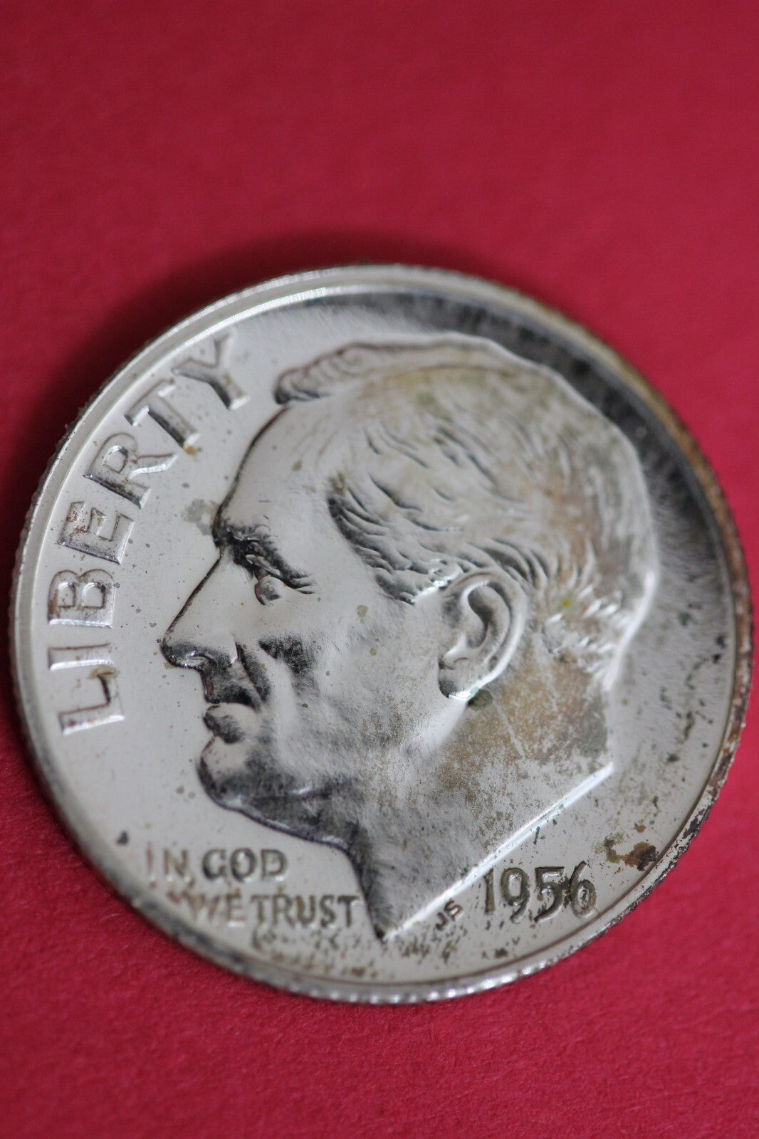 1956 Silver Proof Roosevelt Dime Exact Coin Shown  114