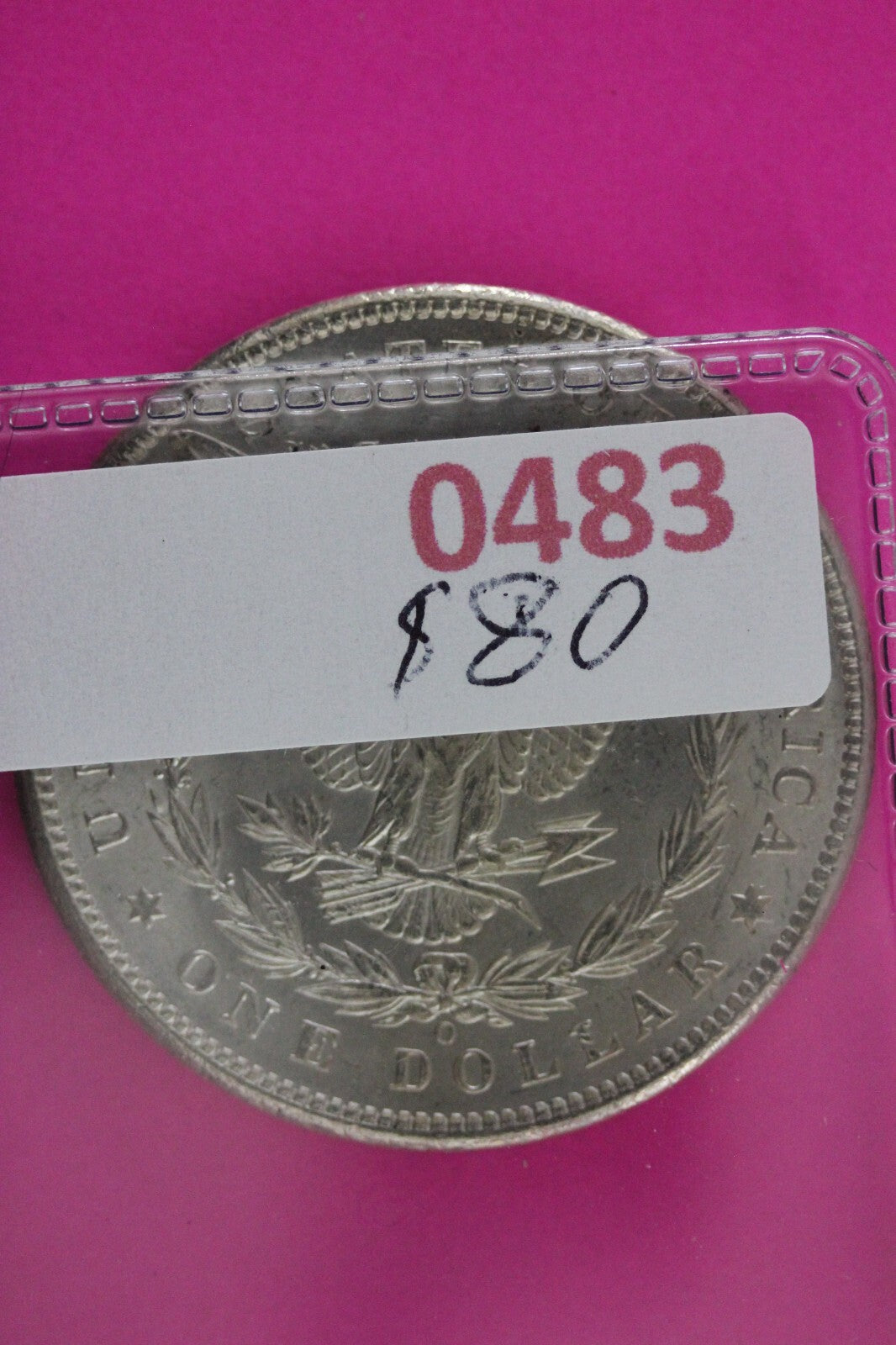 1899 O Morgan Lady Liberty Semi Key Date Silver Dollar Coin Authentic 0483N